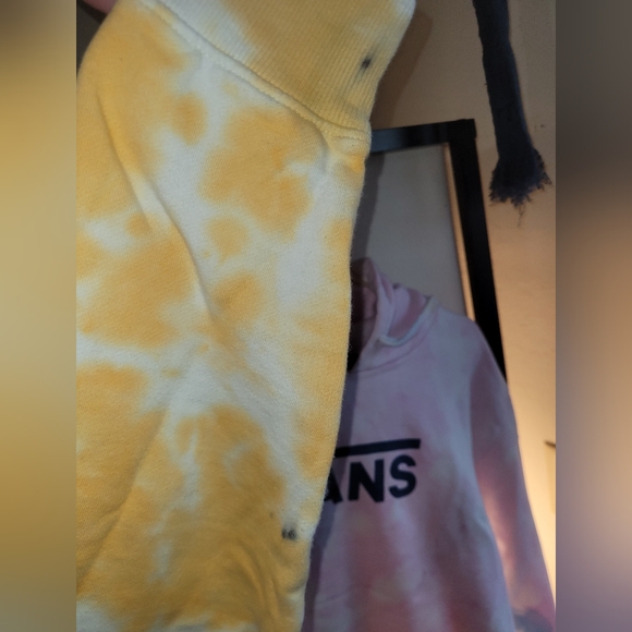Vans Womens Pastel Tie-Dye Hoodie Sz L - Picture 4 of 6